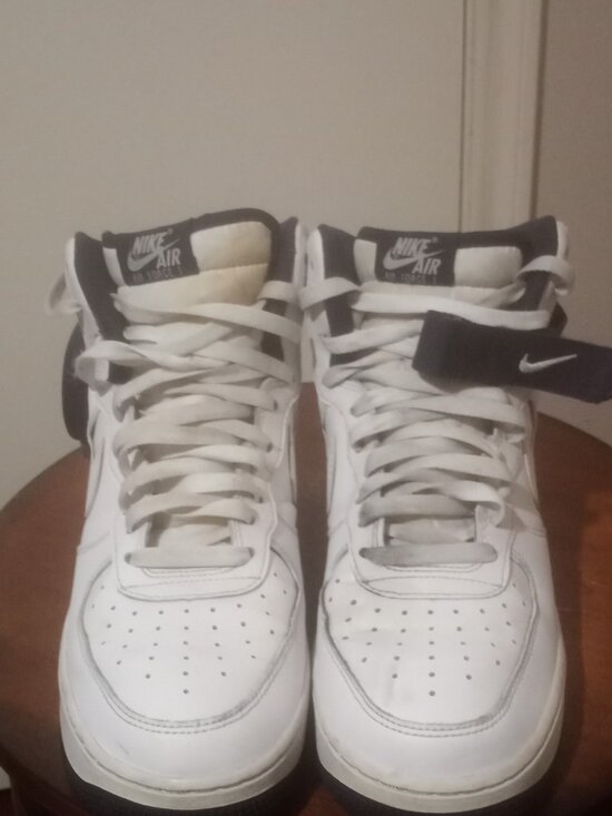 Nike Air Force 1 High ‘07 2 White Mystic Navy Sneakers CJ1381-100 Men’s Size 9.5 main image 9